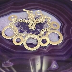 Sterling Silver Circle Necklace